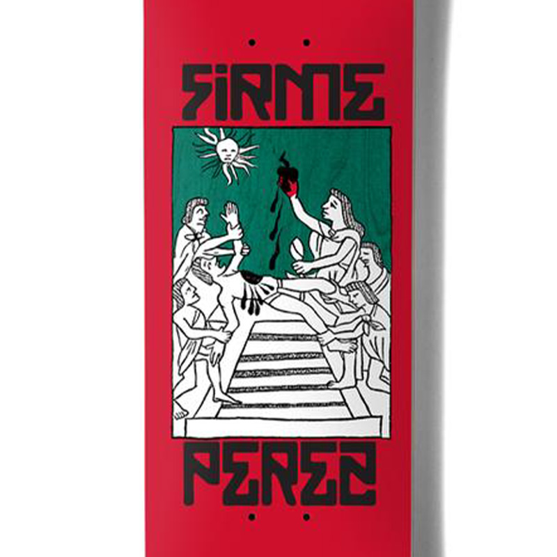 Chocolate Perez Firme One Off Skateboard Deck 8.0 Chocolate Perez Firme One Off Skateboard Deck 8.0