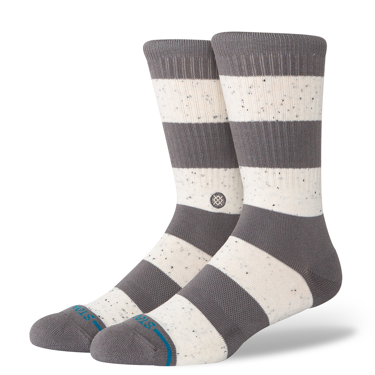 Stance Nep Stripe Crew Grey
