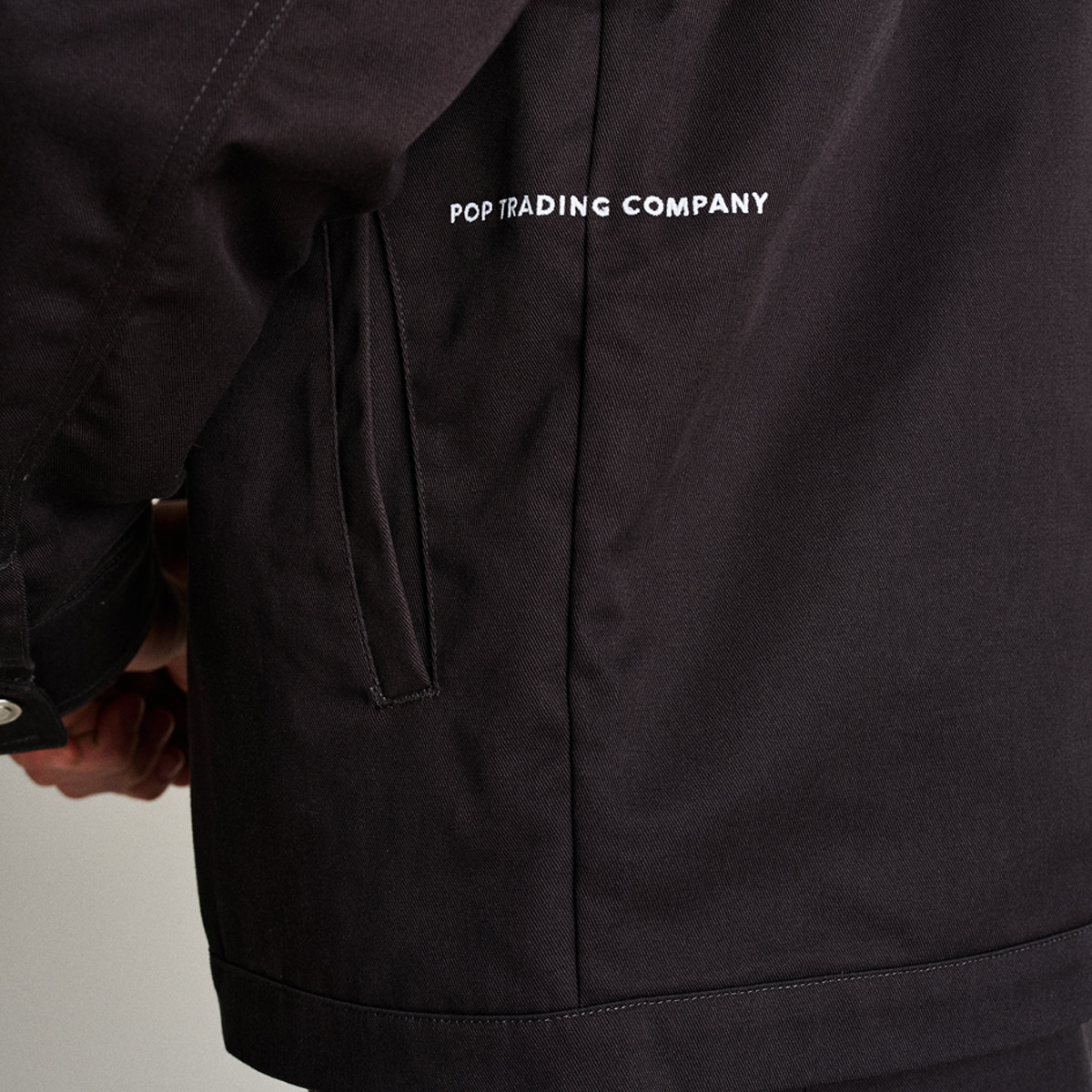 POP Full Zip Worker Jacket Anthracite POP Full Zip Worker Jacket Anthracite