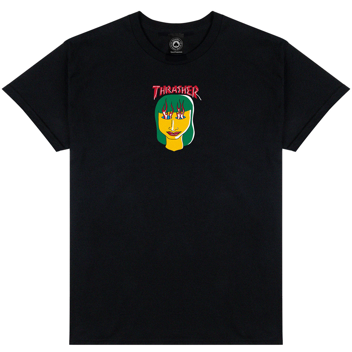 Thrasher Talk Shit By Gonz T-Shirt Black