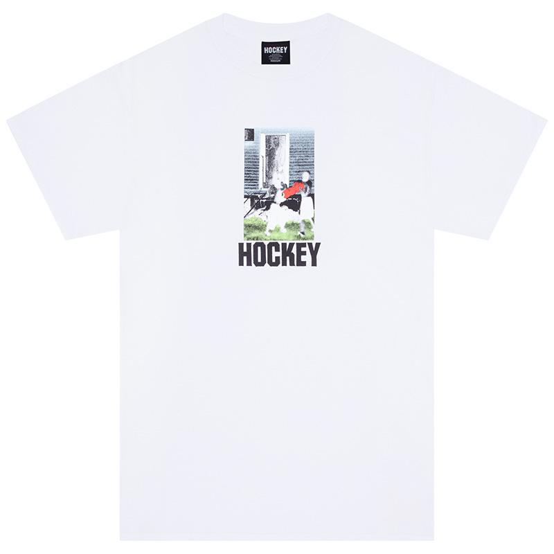 Hockey Front Yard T-Shirt White