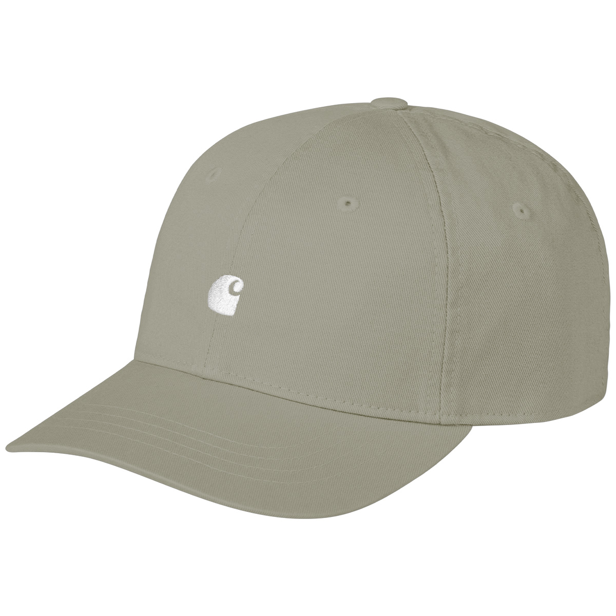 Carhartt WIP Madison Logo Cap Shady Green/White