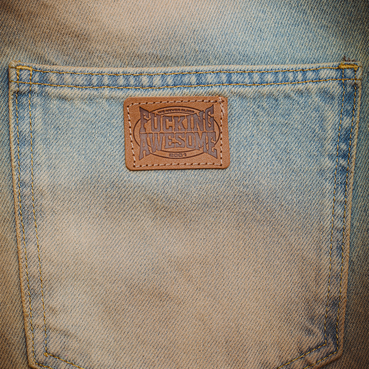 Fucking Awesome Fecke Washed Jean Pant Washed Indigo Fucking Awesome Fecke Washed Jean Pant Washed Indigo