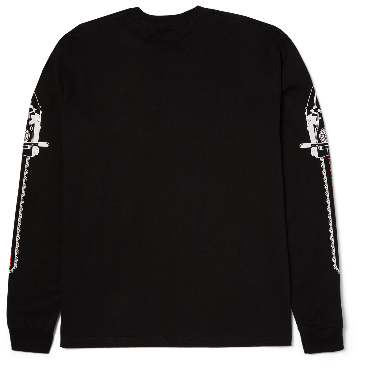 HUF x Chainsaw Dual Chain Longsleeve T-Shirt Black HUF x Chainsaw Dual Chain Longsleeve T-Shirt Black