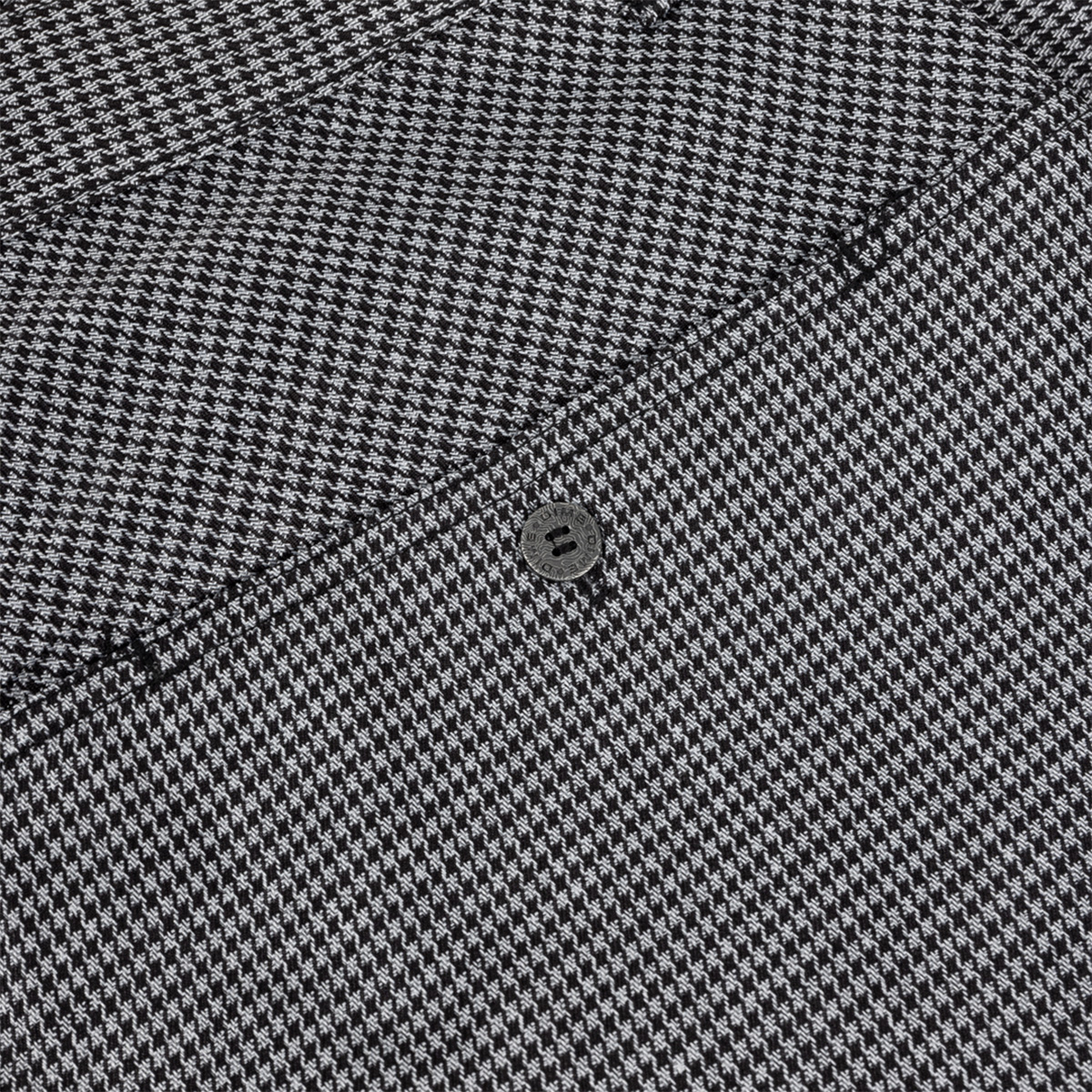 Dime Baggy Houndstooth Short Gray
