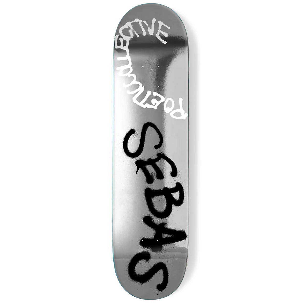Poetic Sebas Spray Skateboard Deck 8.25