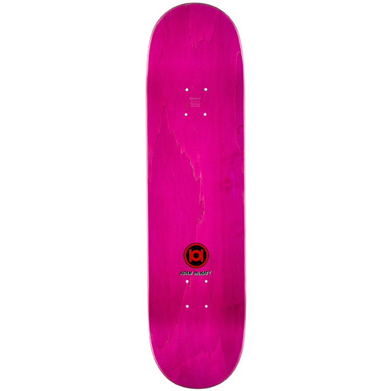 101 McNatt Star Of Satan Heat Transfer Skateboard Deck Green 8.5 101 McNatt Star Of Satan Heat Transfer Skateboard Deck Green 8.5
