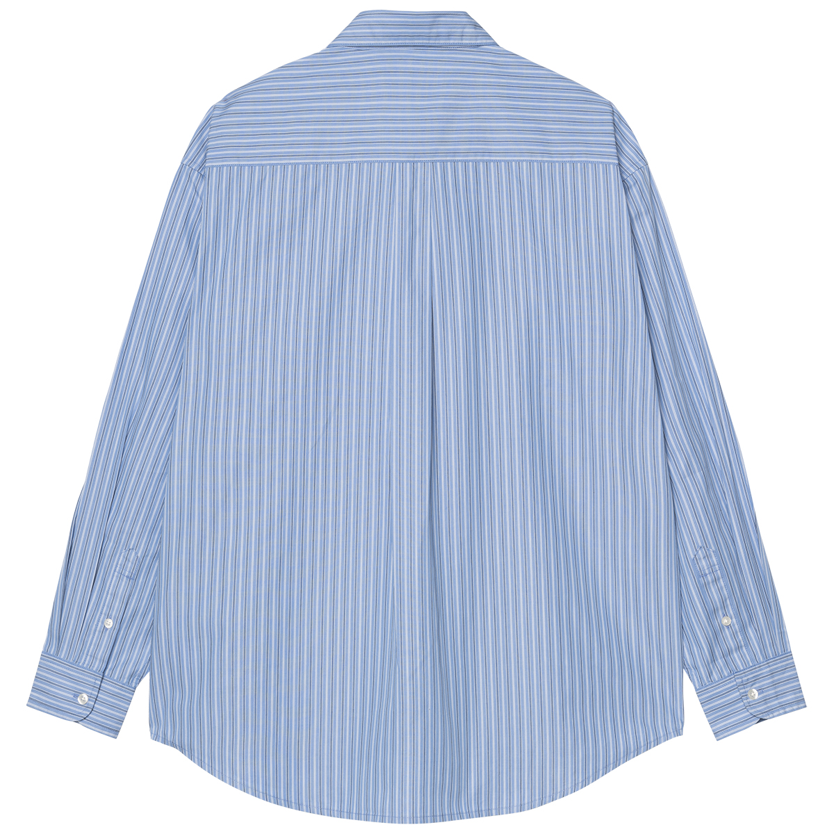 Carhartt WIP Keene Longsleeve Shirt Keene Stripe Curacao 
