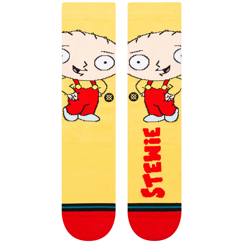 Stance Stewie Socks Yellow Stance Stewie Socks Yellow