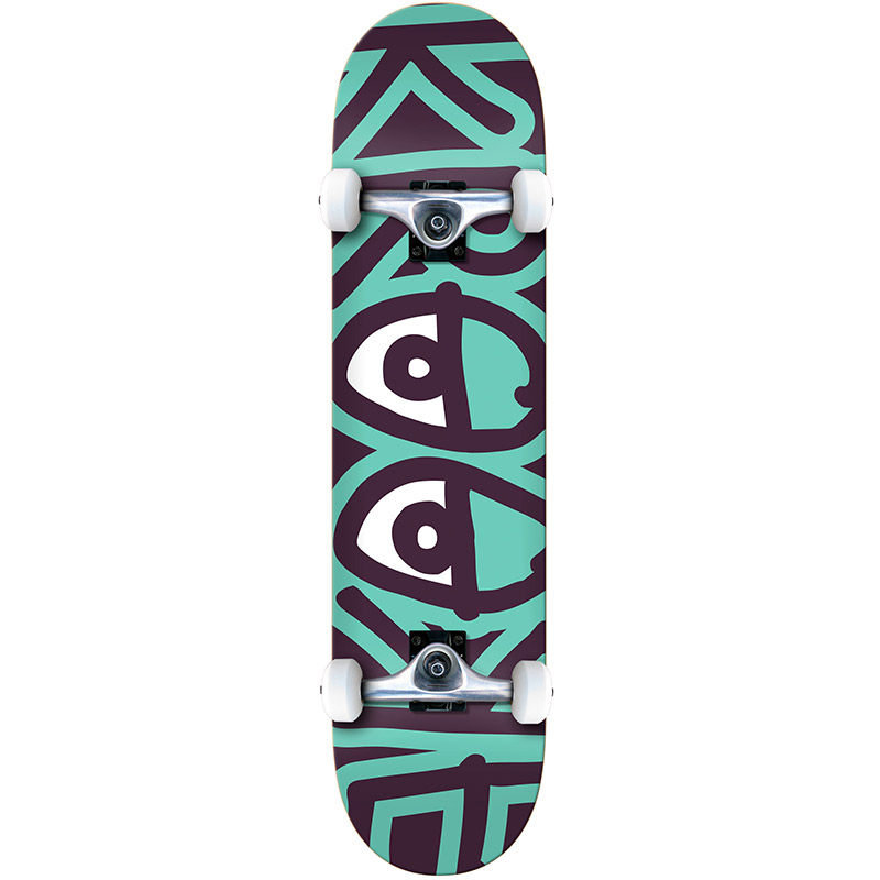 Krooked Eyes III Complete Skateboard 7.3