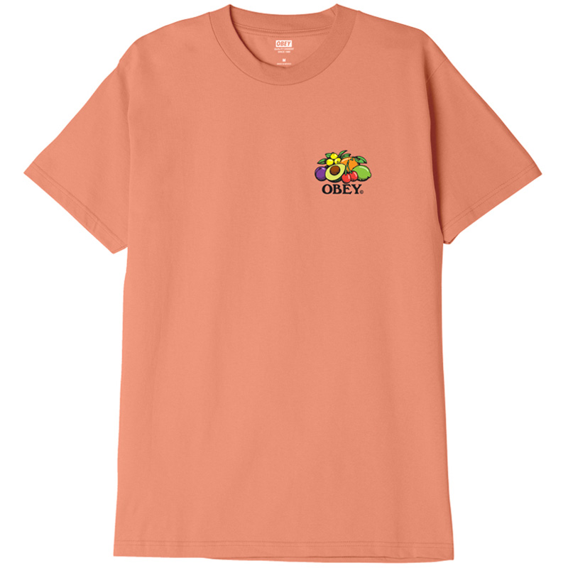 Obey Bowl Of Fruit T-Shirt Citrus Obey Bowl Of Fruit T-Shirt Citrus