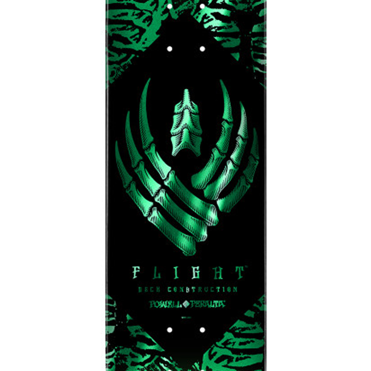 Powell Peralta FLIGHT Skeleton Skateboard Deck Teal foil 8.13 Powell Peralta FLIGHT Skeleton Skateboard Deck Teal foil 8.13
