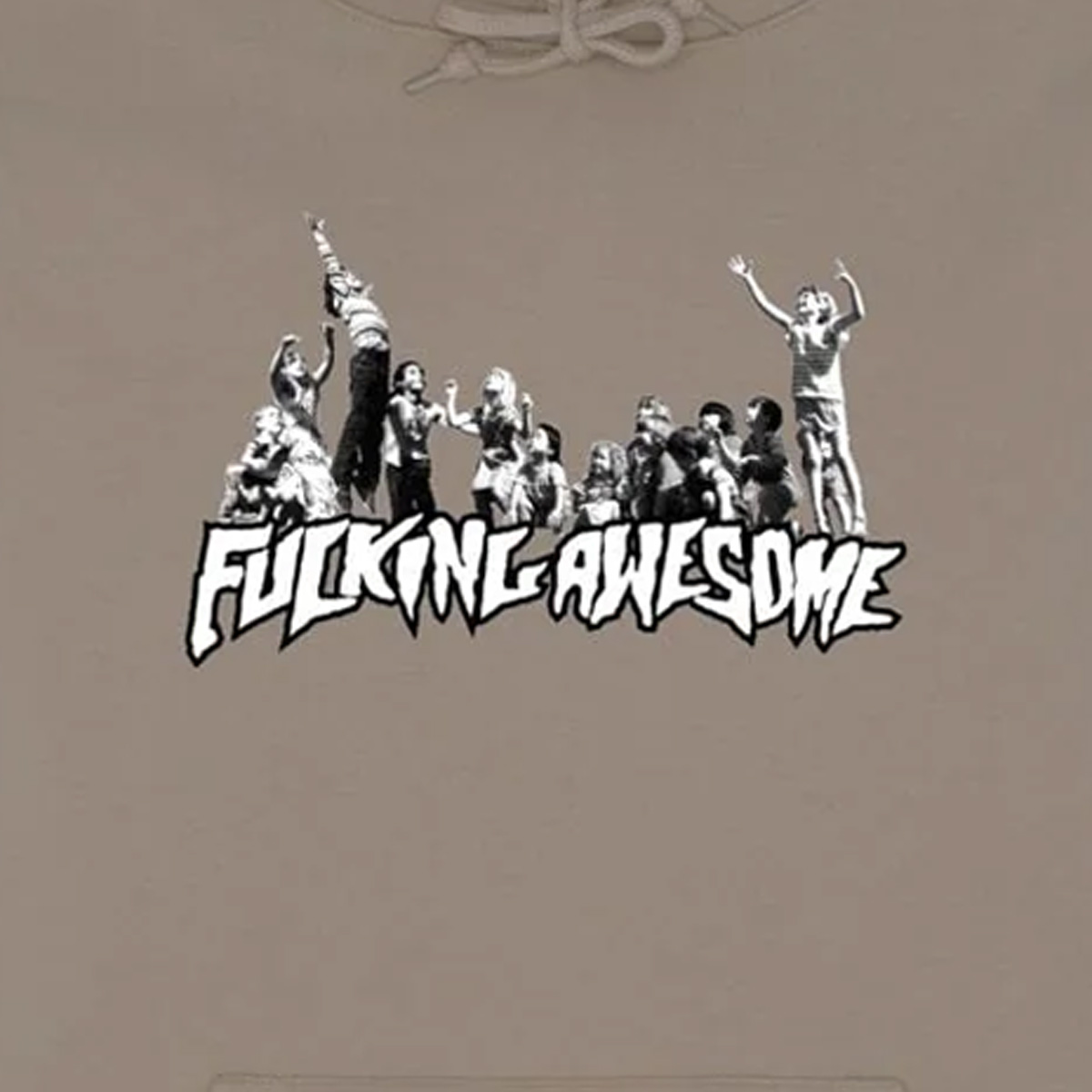 【FUCKING AWESOME】Fucking Awesome Hug The Earth Pullover Grey Fucking Awesome Hug The Earth Hoodie | SVD