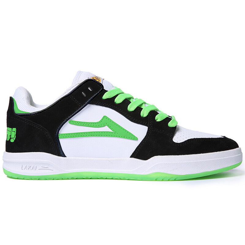 Lakai x Yeah Right Telford Low Black/White Suede