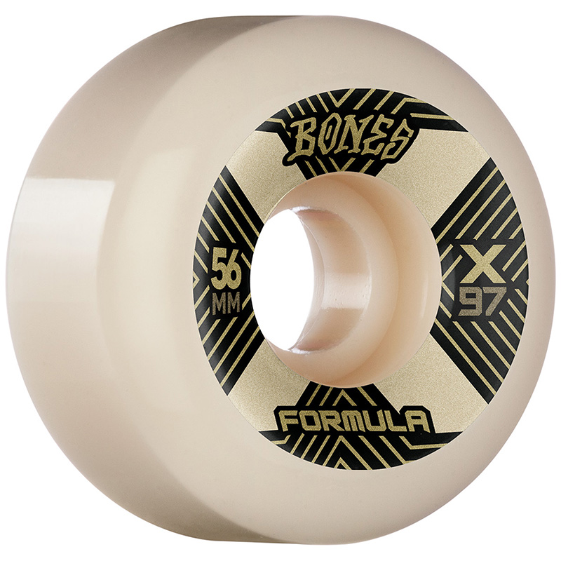 Bones X Formula Xcell V6 Wide Cut Wheels 97A 56mm Bones X Formula Xcell V6 Wide Cut Wheels 97A 56mm