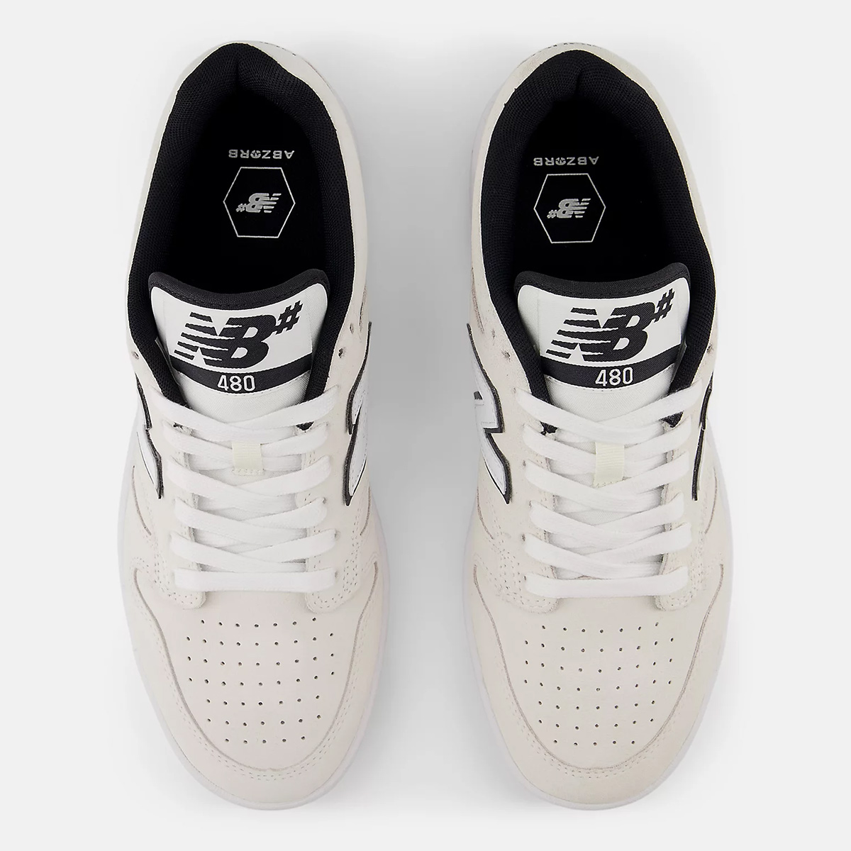New Balance Numeric 480 Cream/White New Balance Numeric 480 Cream/White