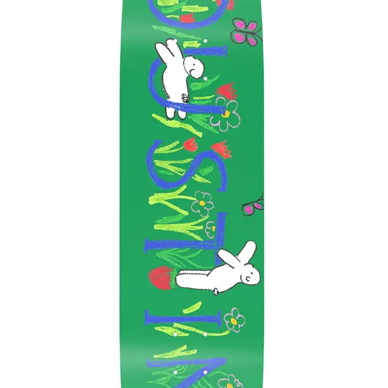 Alltimers Dustin Pups Skateboard Deck Pups 8.5 Alltimers Dustin Pups Skateboard Deck Pups 8.5