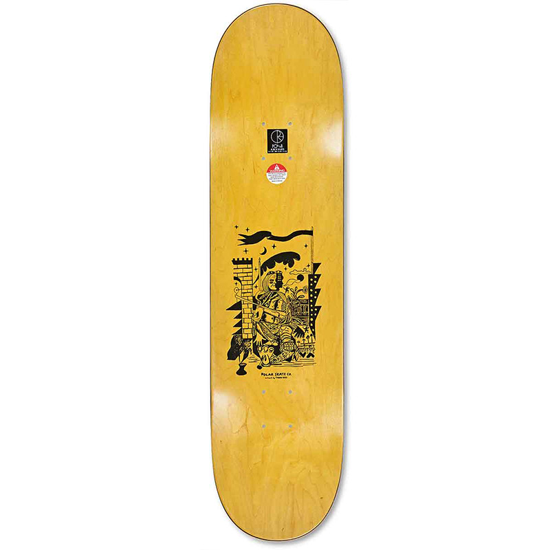 Polar Aaron Herrington Cowboy Cop Skateboard Deck 8.625