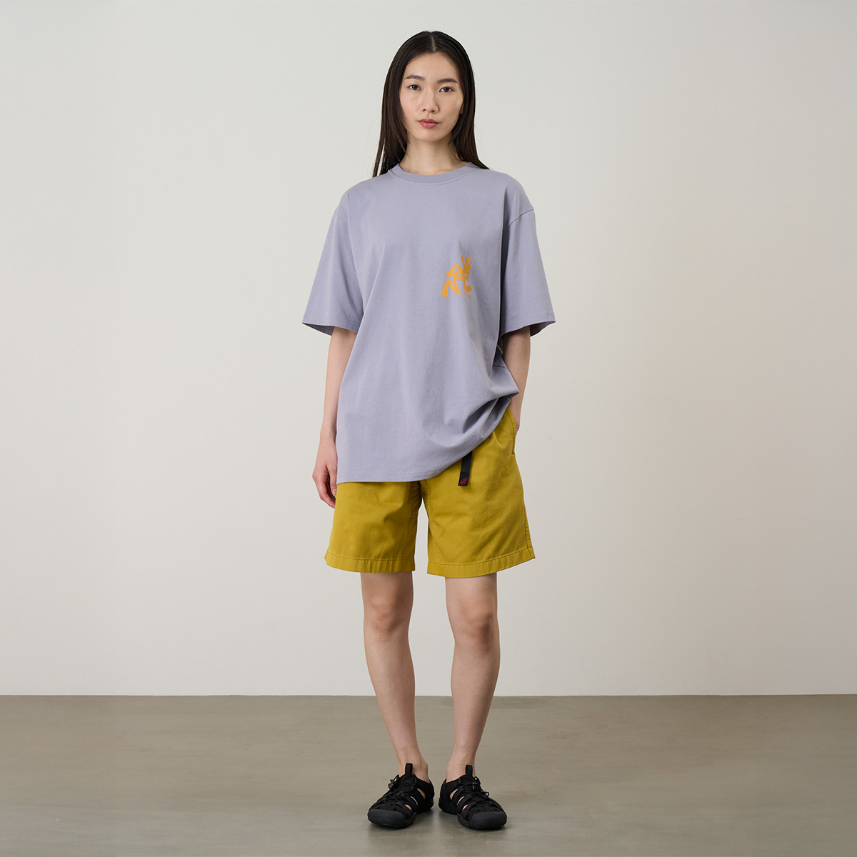 Gramicci Running Man T-Shirt Lavender