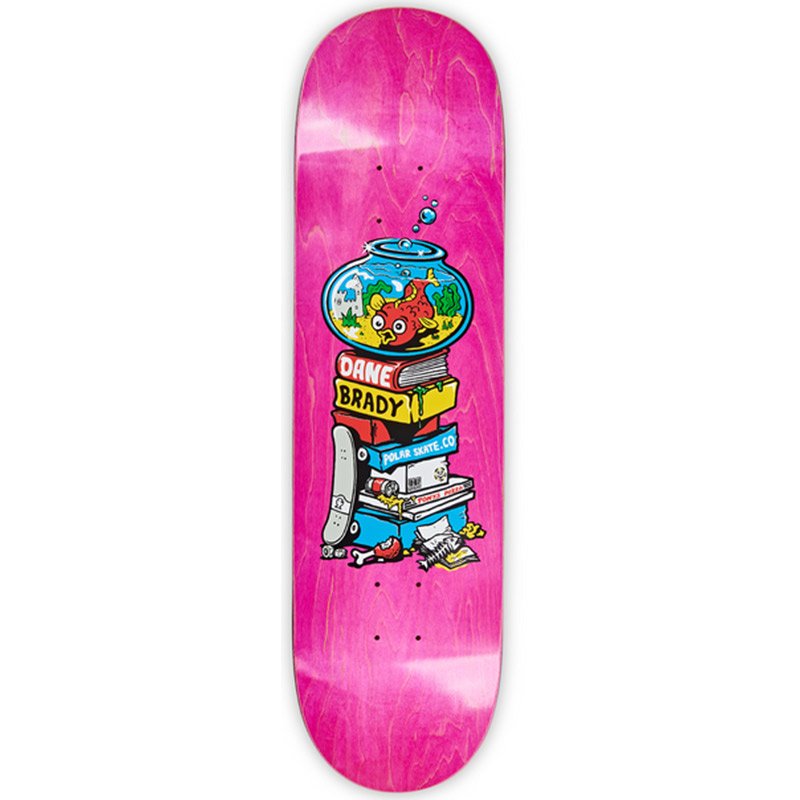 Polar Dane Brady Fish Bowl Skateboard Deck 7.875 Polar Dane Brady Fish Bowl Skateboard Deck 7.875