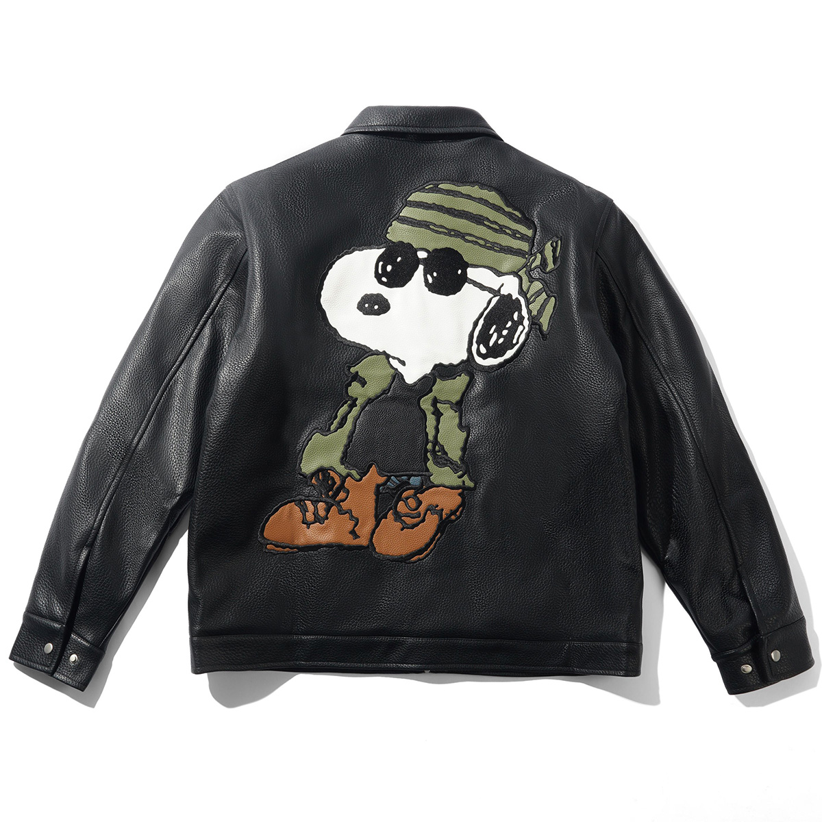 Butter Goods x Peanuts Guard Dog Jacket Black