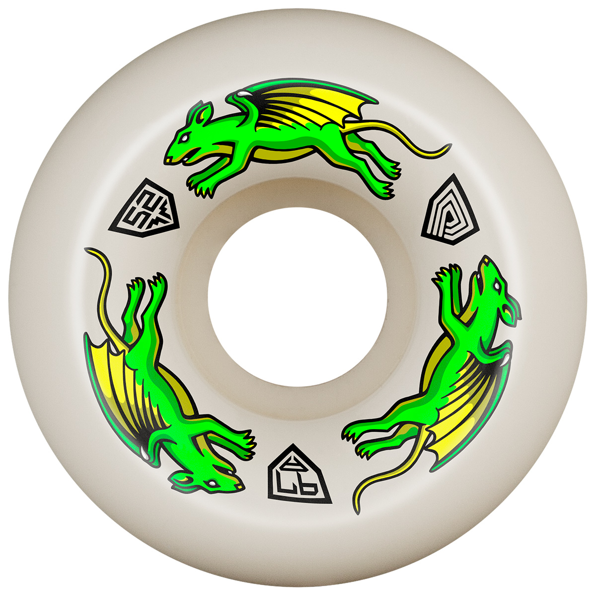 Powell Peralta Dragon Formula Nano Rat V5 Sidewalk Wheels 97A 52mm x 30mm Powell Peralta Dragon Formula Nano Rat V5 Sidewalk Wheels 97A 52mm x 30mm