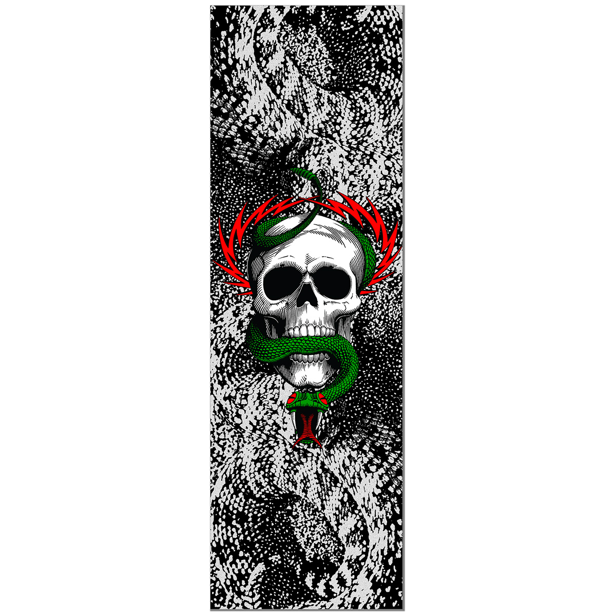 Powell Peralta Mike McGill Skull & Snake Griptape Sheet Clear 10.5