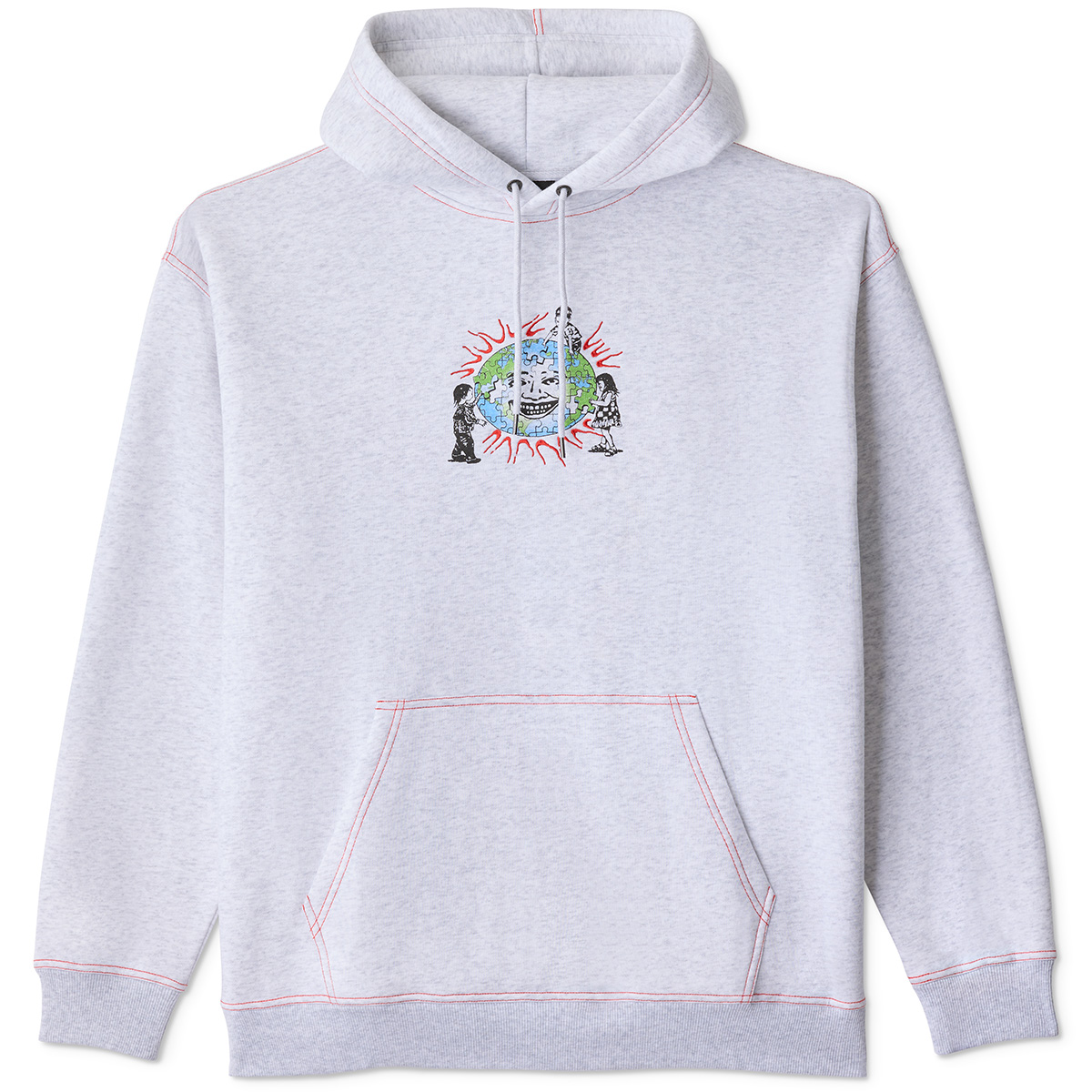 Volcom Keutchi Hooded Sweater Bone Heather