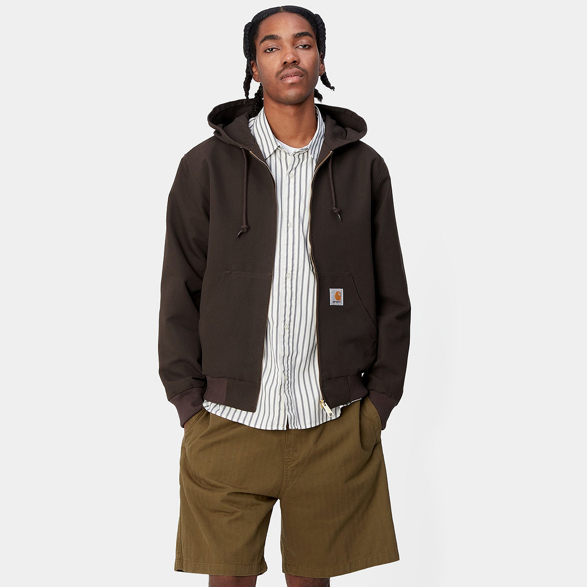 Carhartt WIP Active Jacket Tobacco Rigid Carhartt WIP Active Jacket Tobacco Rigid