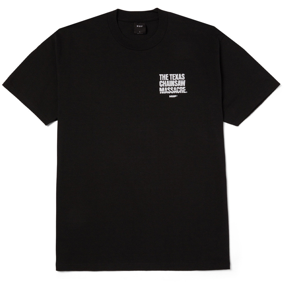 HUF x Chainsaw Triple Triangle T-Shirt Black HUF x Chainsaw Triple Triangle T-Shirt Black