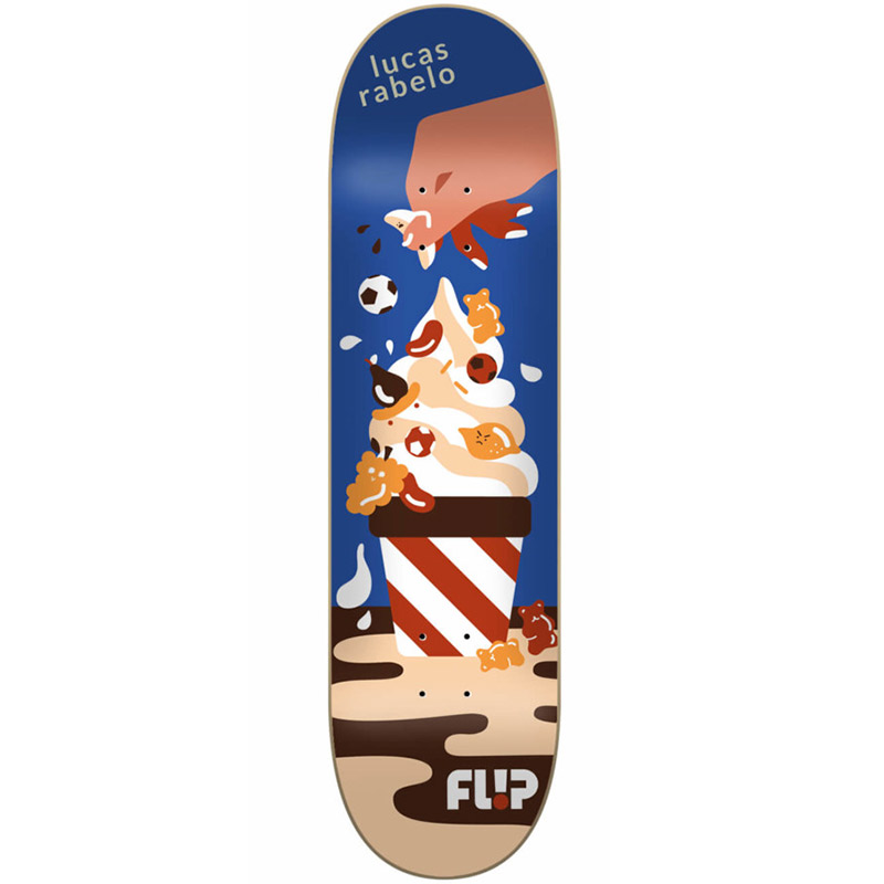 Flip Rabelo Kaja Skateboard Deck 8.0