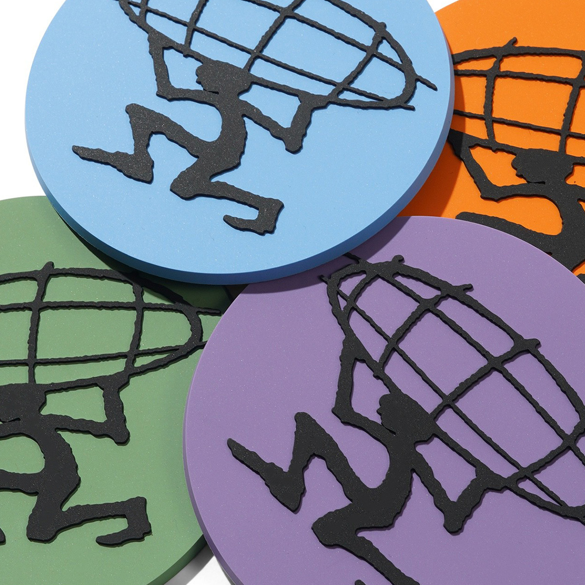 Butter Goods Terrain Rubber Coasters Various