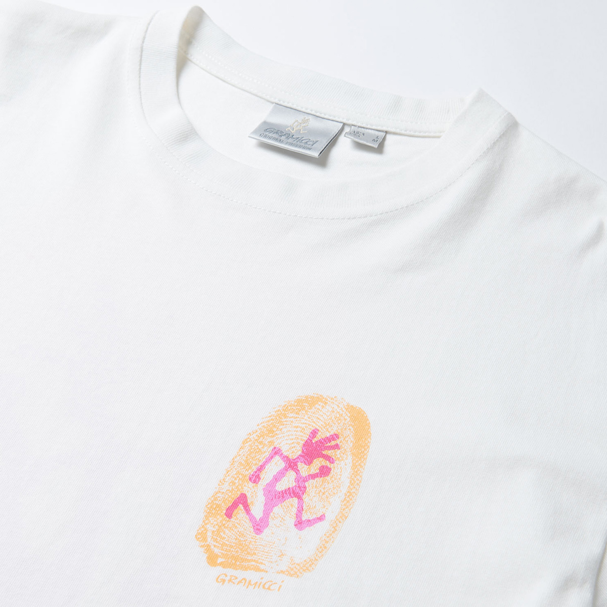 Gramicci Thumbprint T-Shirt White Gramicci Thumbprint T-Shirt White