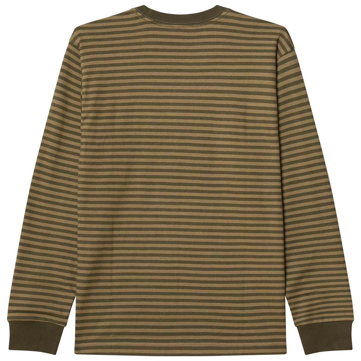 Obey Established Works Eyes Stripe Longsleeve T-Shirt Grape Leaf Obey Established Works Eyes Stripe Longsleeve T-Shirt Grape Leaf