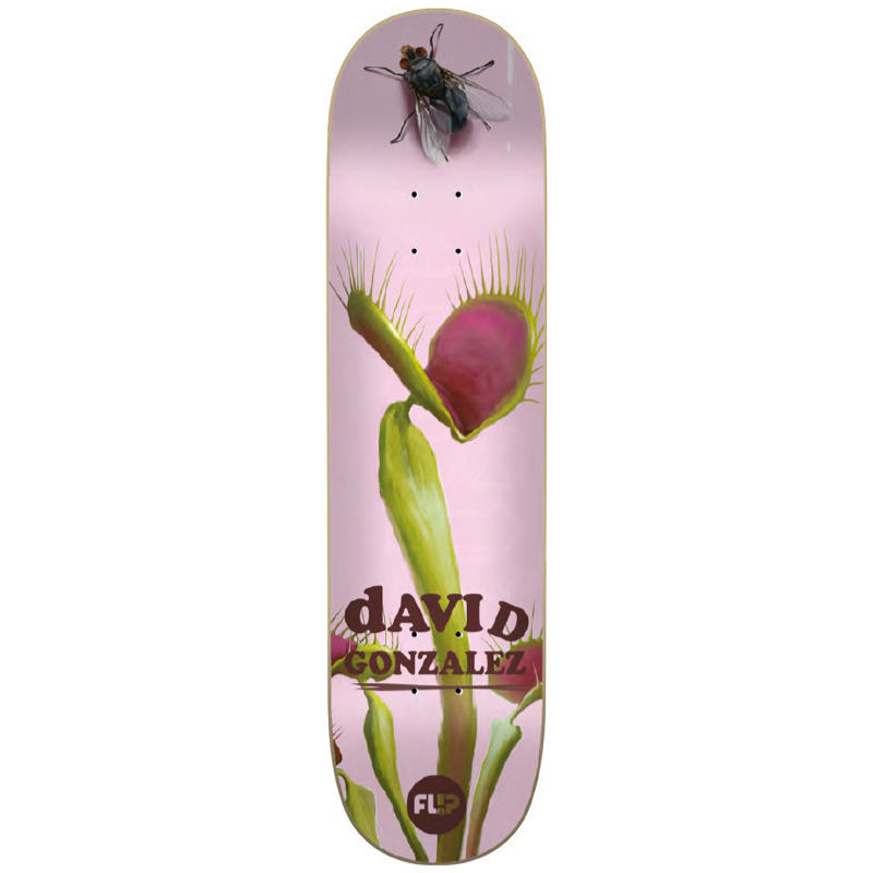 Flip Gonzalez Flower Power Skateboard Deck 8.0