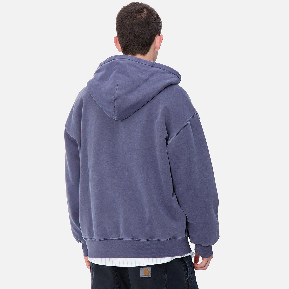 Carhartt WIP Hooded Vista Jacket Aura Garment Dyed Carhartt WIP Hooded Vista Jacket Aura Garment Dyed