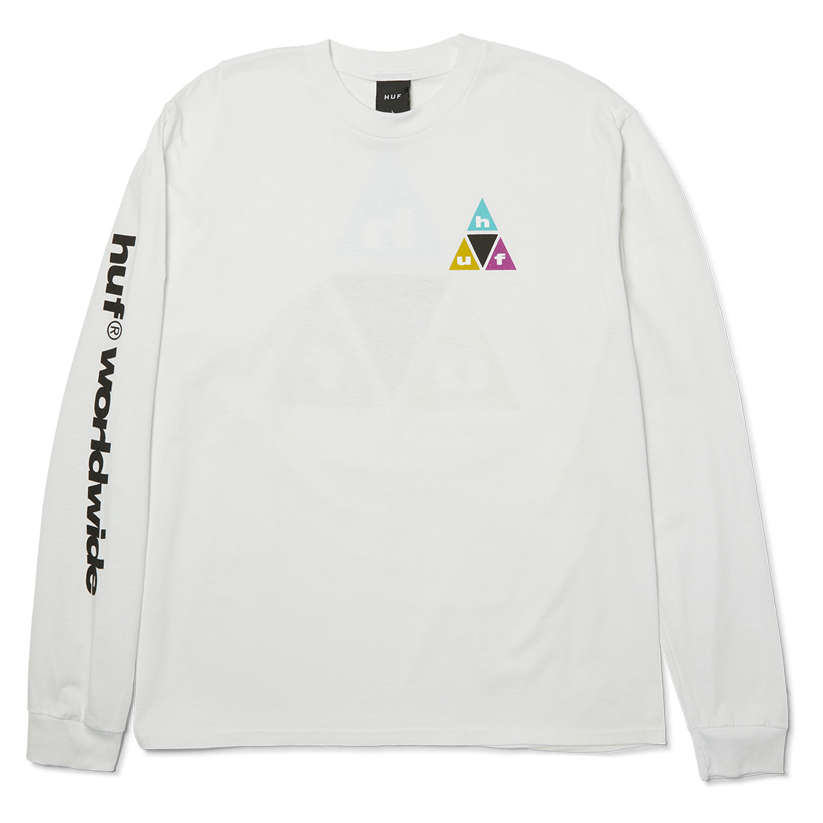 HUF Prism TT Longsleeve T-Shirt White