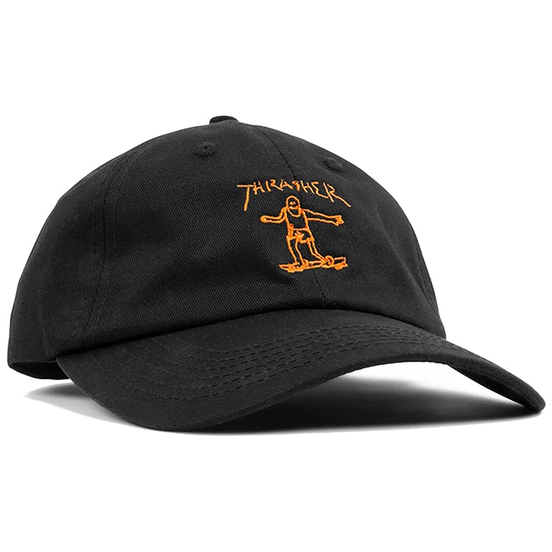 Thrasher Gonz Old Timer Cap Black/Orange