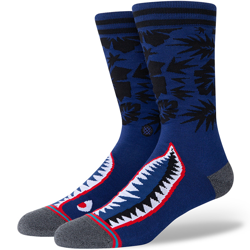 Stance Tropical Warbird Socks Blue