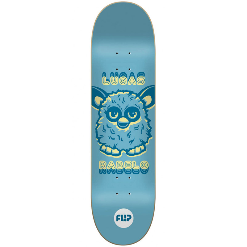 Flip Rabelo Posterized Skateboard Deck 8.13