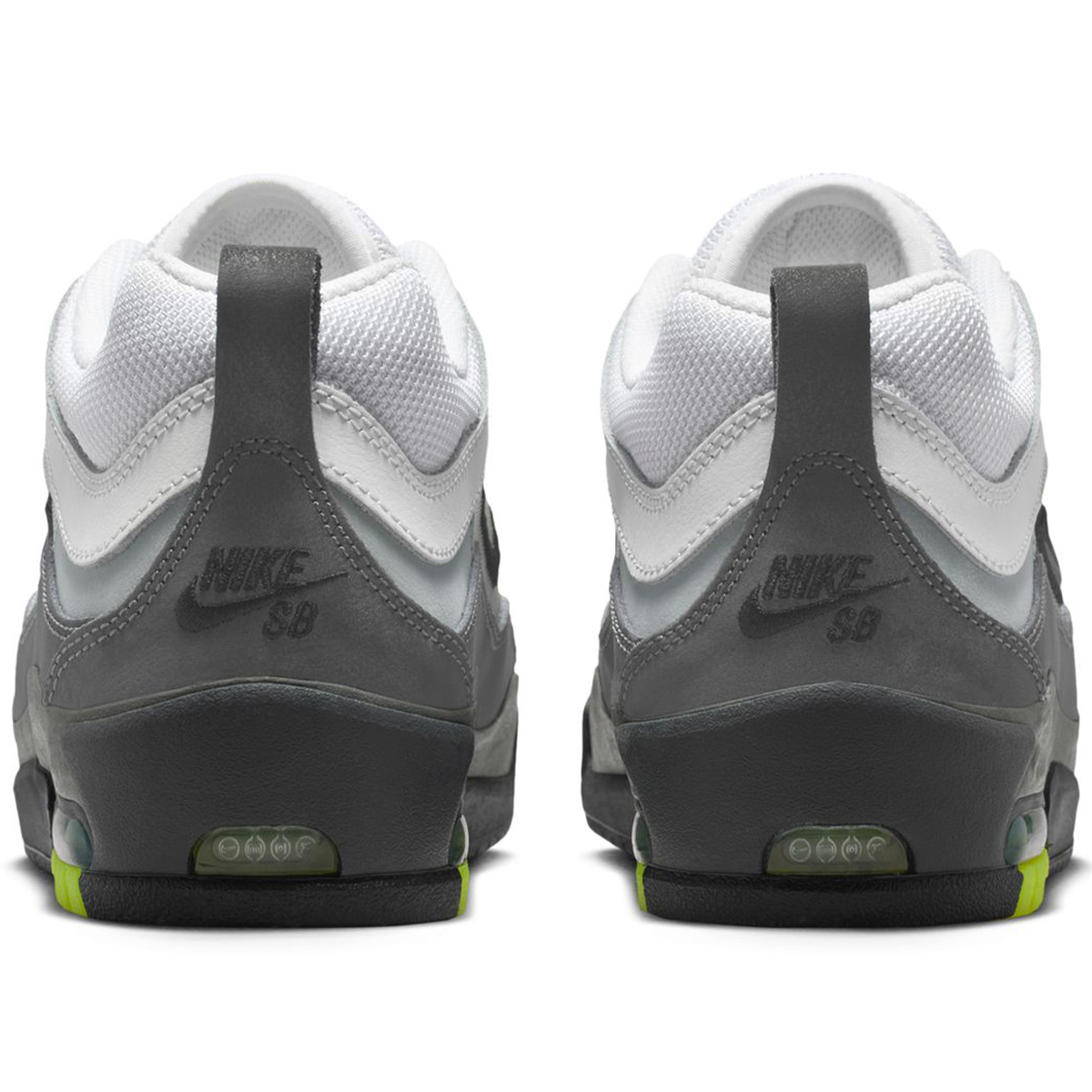 Nike SB Air Max Ishod Black/Neon Yellow-Anthracite-Lt Graphite-Lt Charcoal-Pearl Grey