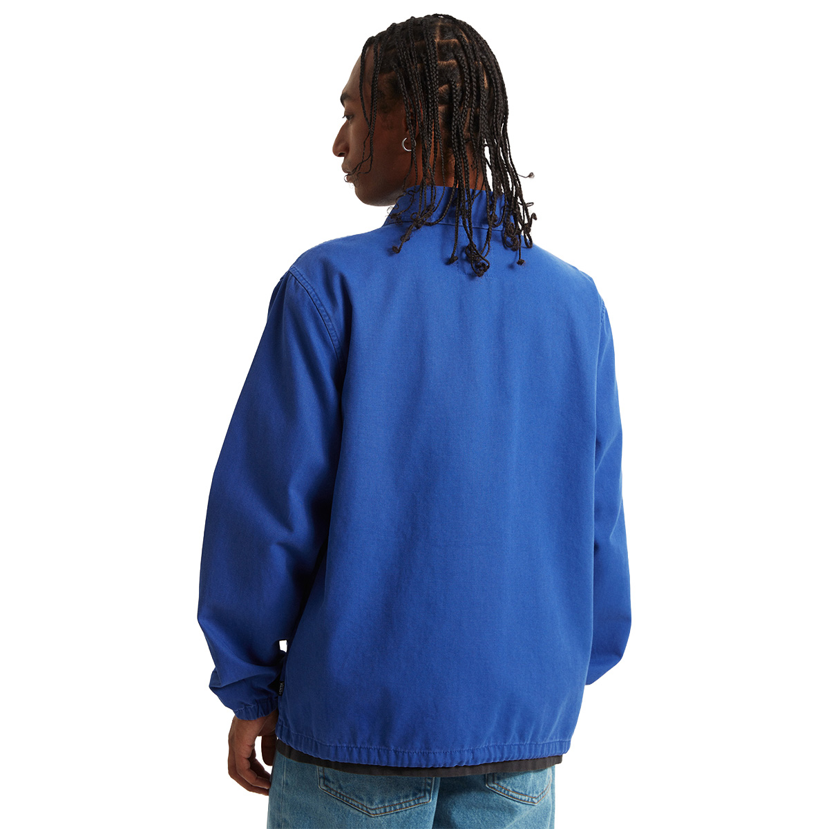Vans Torrey Pigment Canvas Coaches Jacket Royal Cobalt