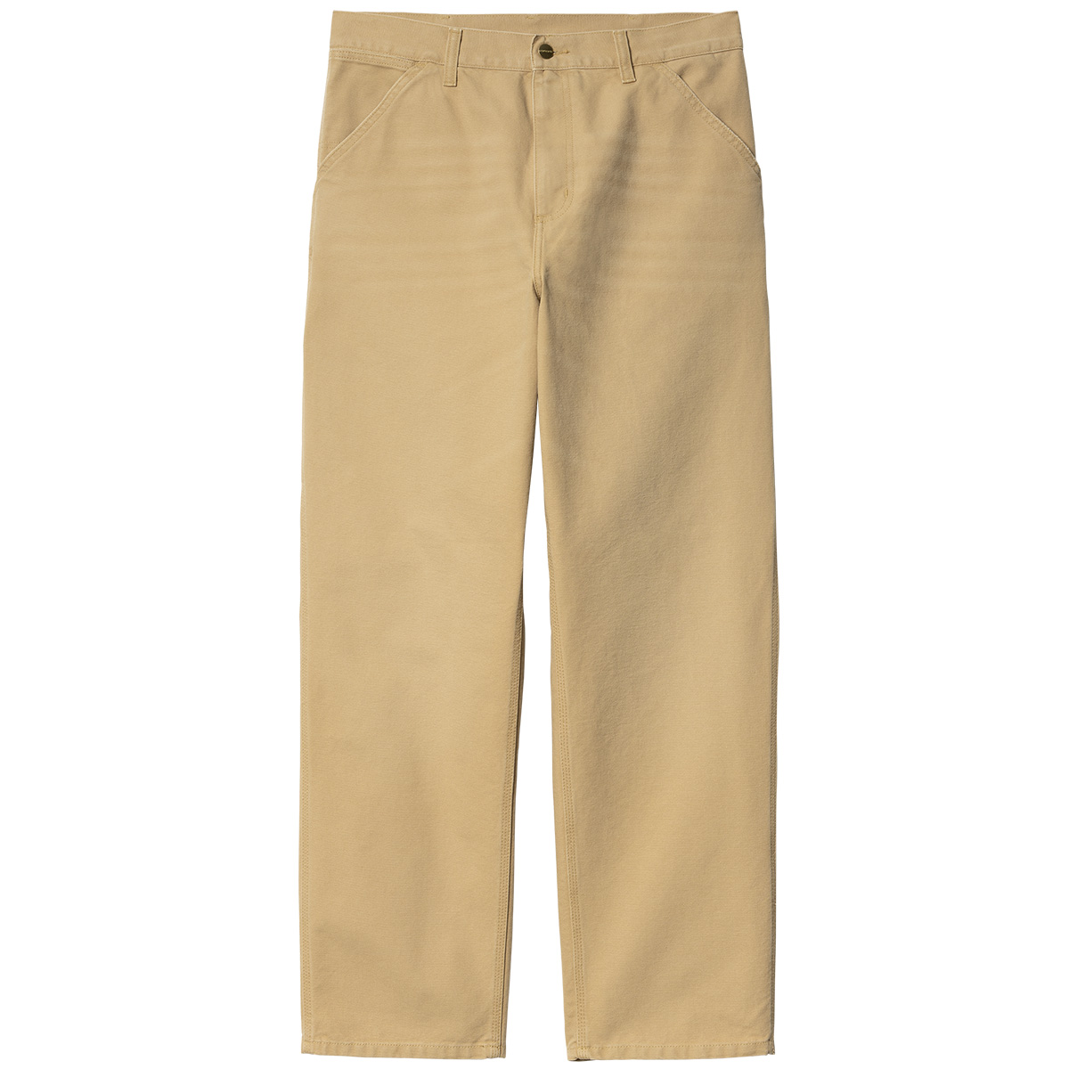 Carhartt WIP Single Knee Pant Bourbon Aged Canvas Carhartt WIP Single Knee Pant Bourbon Aged Canvas