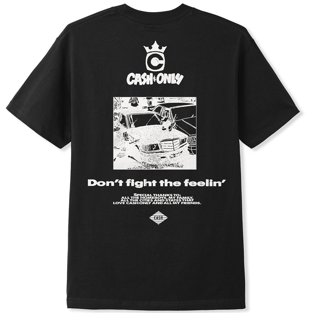 Cash Only Boulevard T-Shirt Black Cash Only Boulevard T-Shirt Black