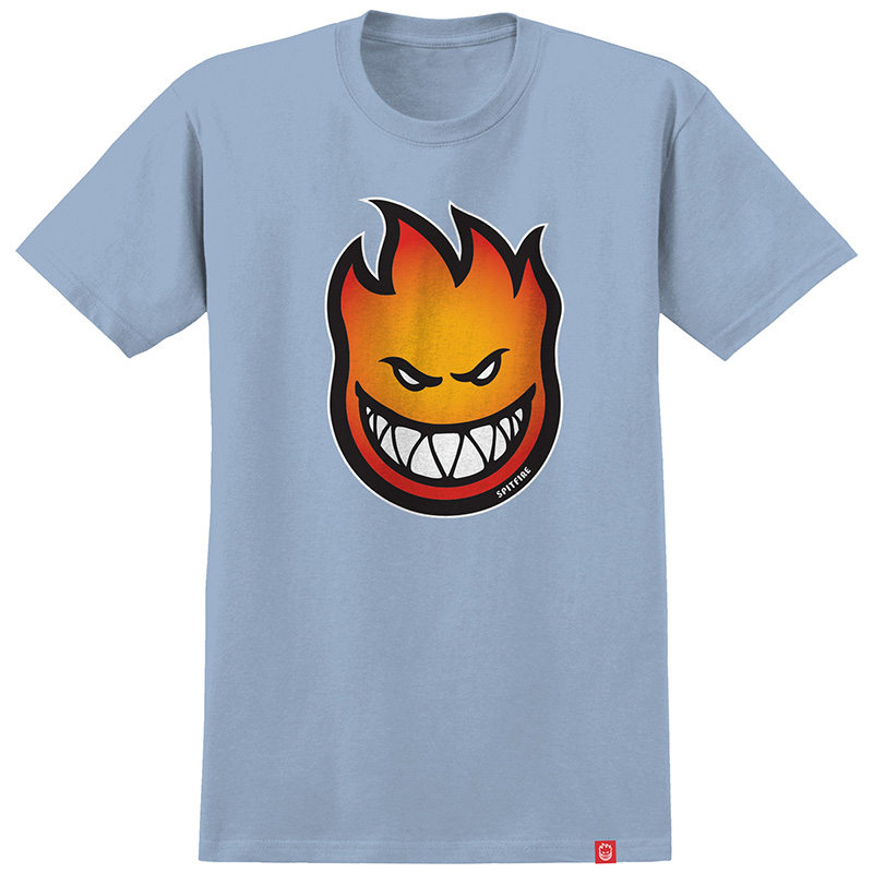 Spitfire Bighead Fade Fill T-Shirt Light Blue Spitfire Bighead Fade Fill T-Shirt Light Blue
