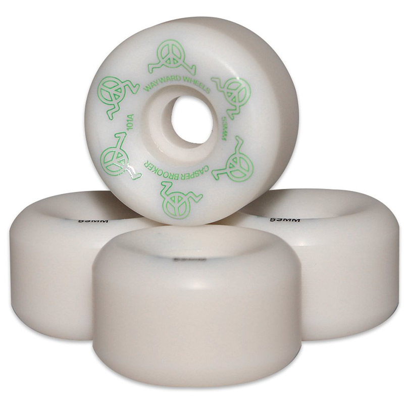 Wayward Casper Brooker New Harder Funnel Cut Wheels 101A 53mm Wayward Casper Brooker New Harder Funnel Cut Wheels 101A 53mm