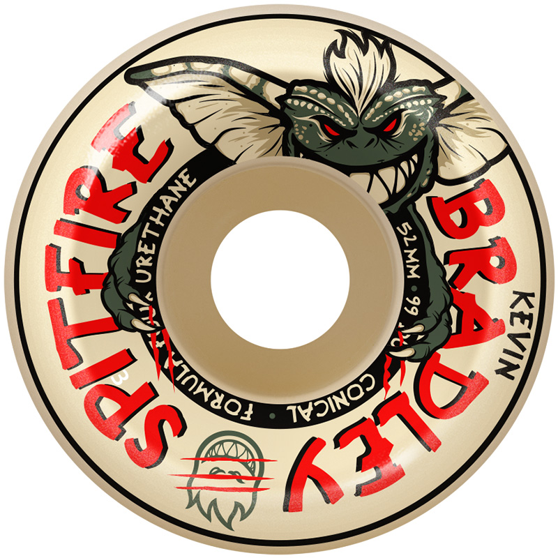 Spitfire Formula Four Bradley After Midnight Conical Wheels 99D 52mm Spitfire Formula Four Bradley After Midnight Conical Wheels 99D 52mm