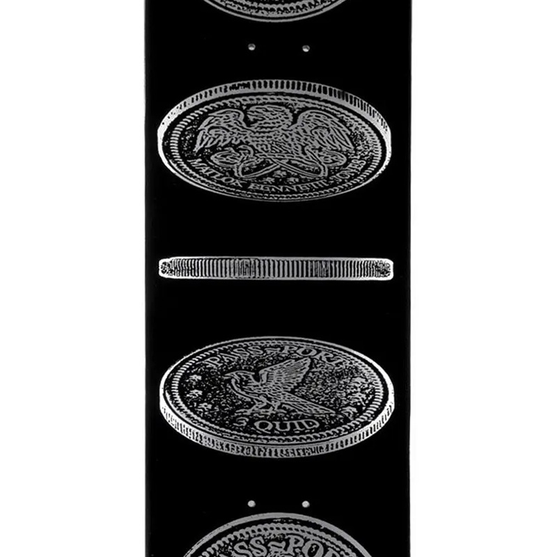 Pass Port Matlok Bennett Jones Coin skateboard Deck 8.5