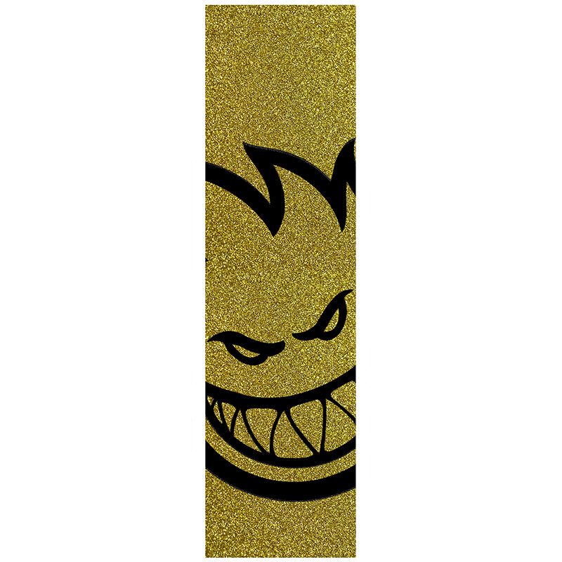 Spitfire Bighead Gold Glitter Griptape Sheet 9.0