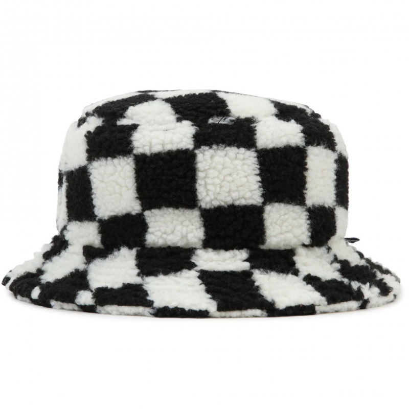 Vans Check Bucket Hat White Vans Check Bucket Hat White
